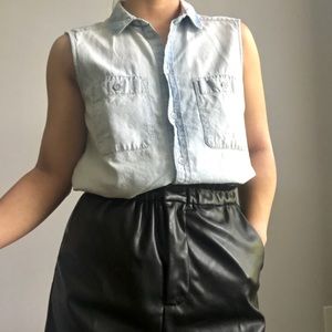 Madewell Light Wash Denim Buttondown